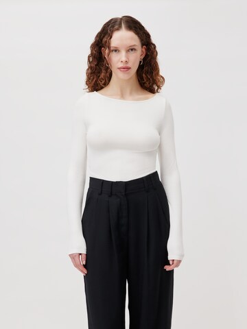 Body a maglietta 'Adena' di LeGer by Lena Gercke in bianco: frontale
