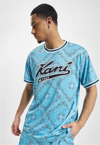 Karl Kani Shirt in Blue: front
