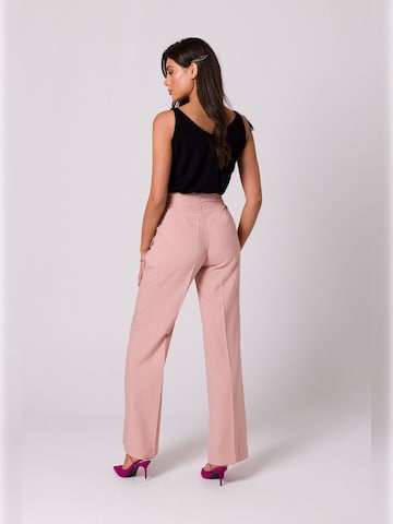 BeWear - Loosefit Pantalón plisado en rosa