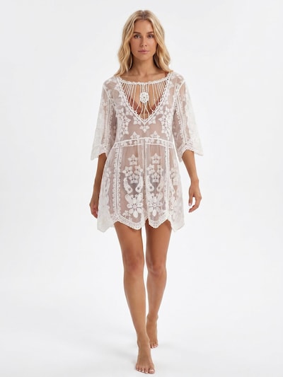 Lovolotti Sommerkleid in 38-40 in weiß, Produktansicht