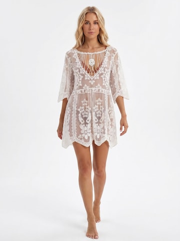 Lovolotti Sommerkleid‌‌‌‌‌ in Weiß: Vorderseite