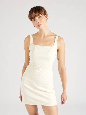 HOLLISTER Dress in Beige: front