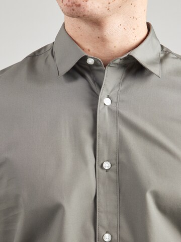Coupe slim Chemise 'JJJOE' JACK & JONES en gris