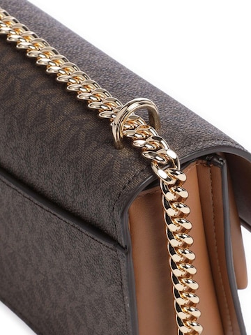Michael Kors Umhängetasche 'Claire Small Signature Logo Crossbody Bag'‌‌‌ in Braun