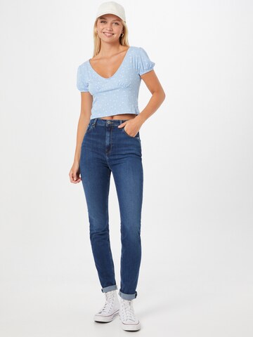 MUD Jeans Skinny Džíny – modrá