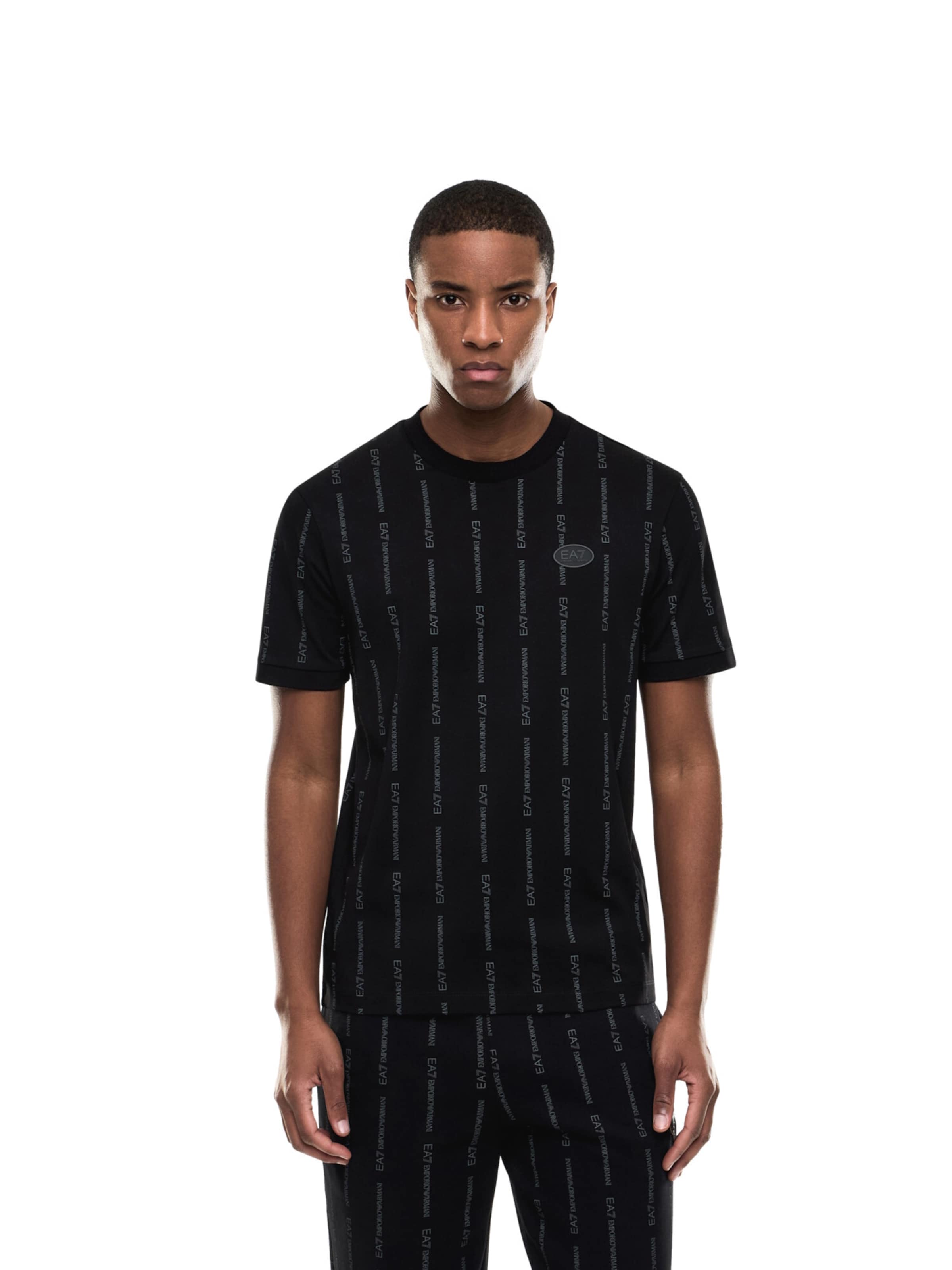 EA7 Emporio Armani Bluser & t-shirts i sort: forside