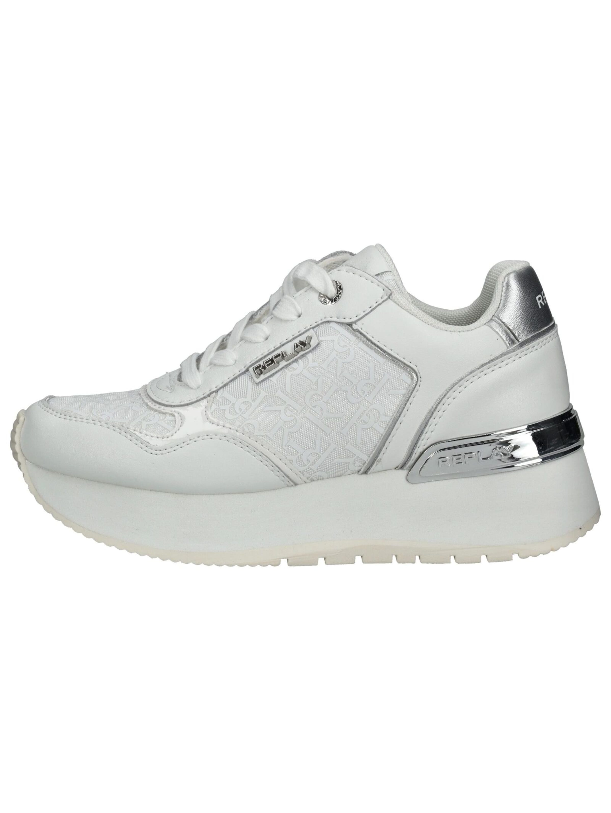 REPLAY Sneakers laag in Wit