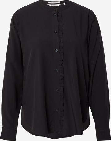 TOM TAILOR - Blusa en negro: frente