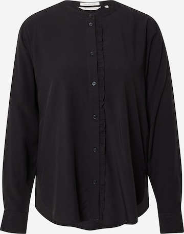 TOM TAILOR Blouse in Zwart: voorkant