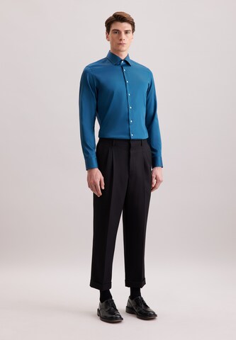Coupe slim Chemise 'SMART CLASSICS' SEIDENSTICKER en bleu