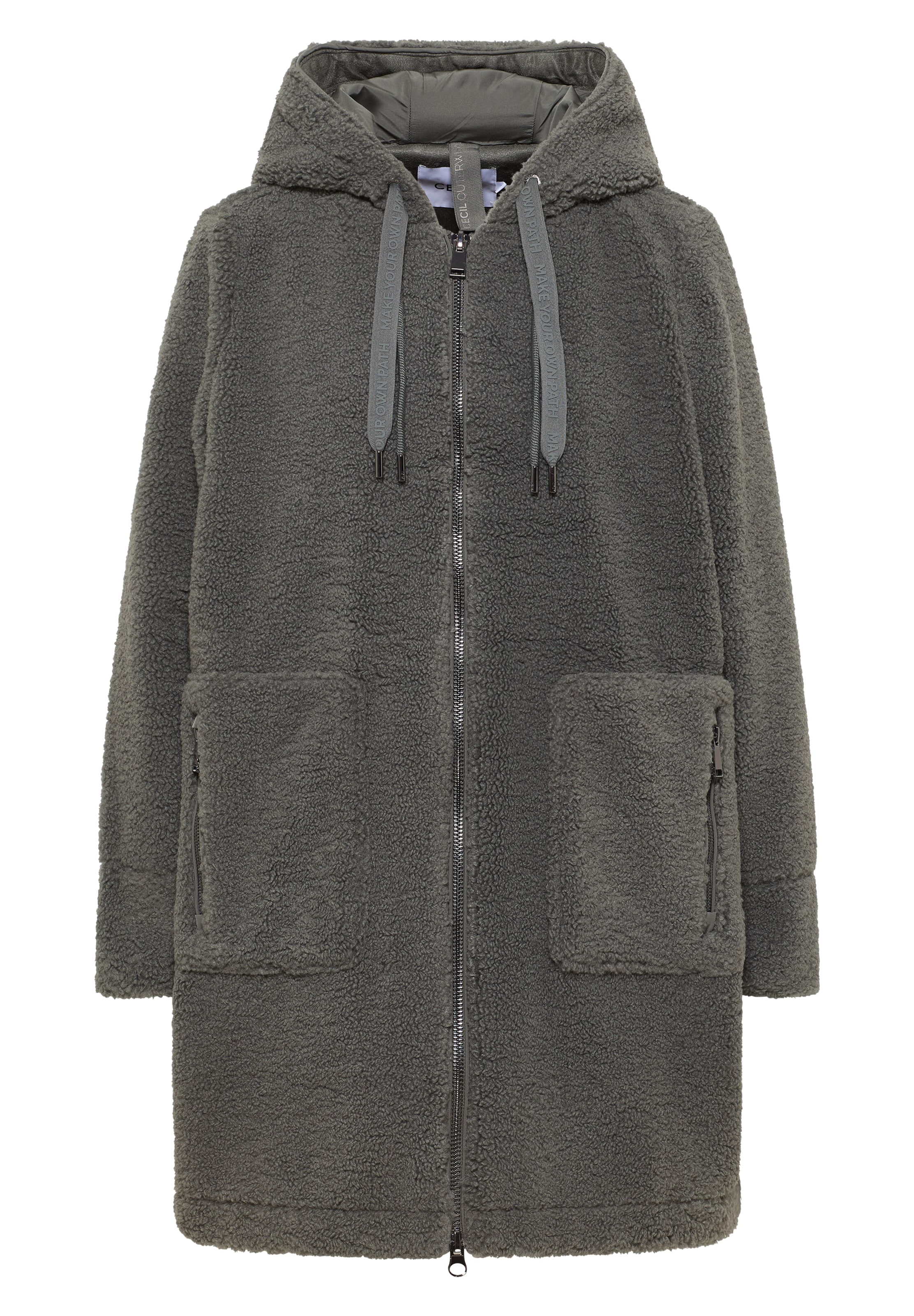 CECIL Mantel in Grün: Vorderseite