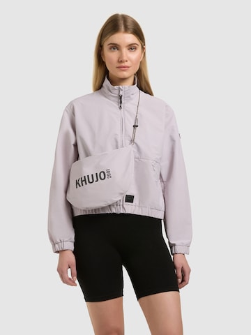 Giacca di mezza stagione 'Leitzi' di khujo in lilla: frontale