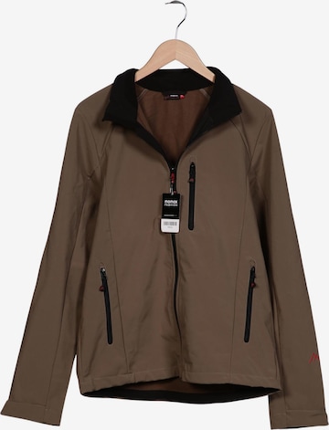 Maier Sports Jacke M-L in Braun: Vorderseite