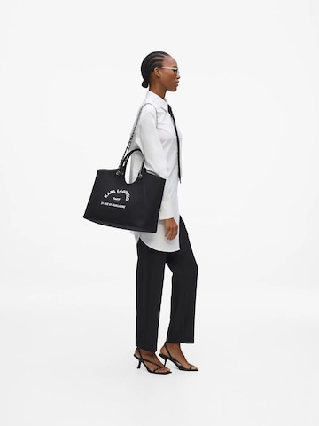 Karl Lagerfeld Torba shopper 'Rue St-Guillaume' w kolorze czarny