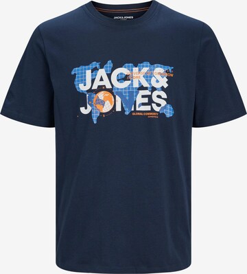 T-Shirt 'Dust' JACK & JONES en bleu : devant