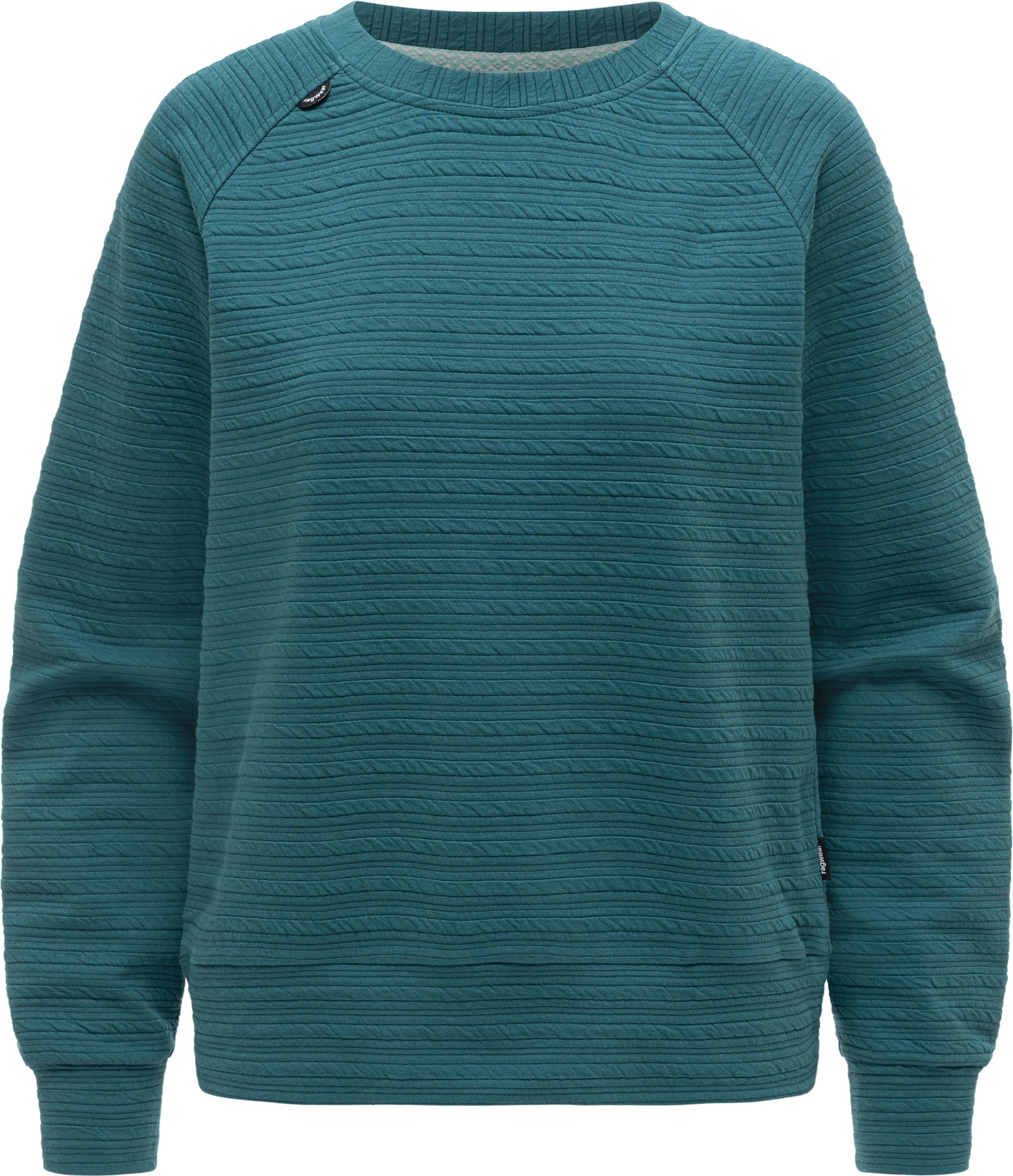 Sweat-shirt 'Joann' Ragwear en vert : devant