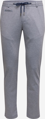 bugatti - regular Pantalón chino en gris: frente