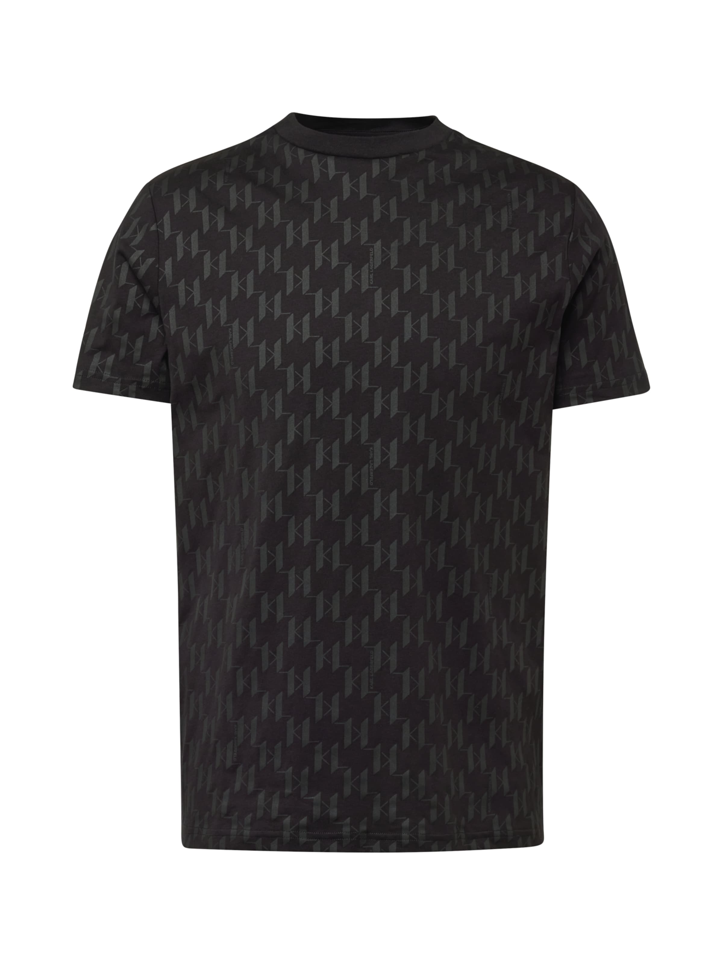 Karl Lagerfeld Shirt in Zwart: voorkant