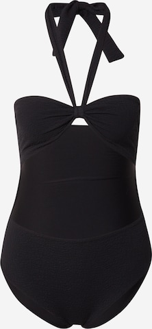 Undress Code Bustier Badeanzug 'La Dolce Vita' in Schwarz: predná strana