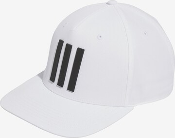 ADIDAS PERFORMANCE Athletic Cap in White: front