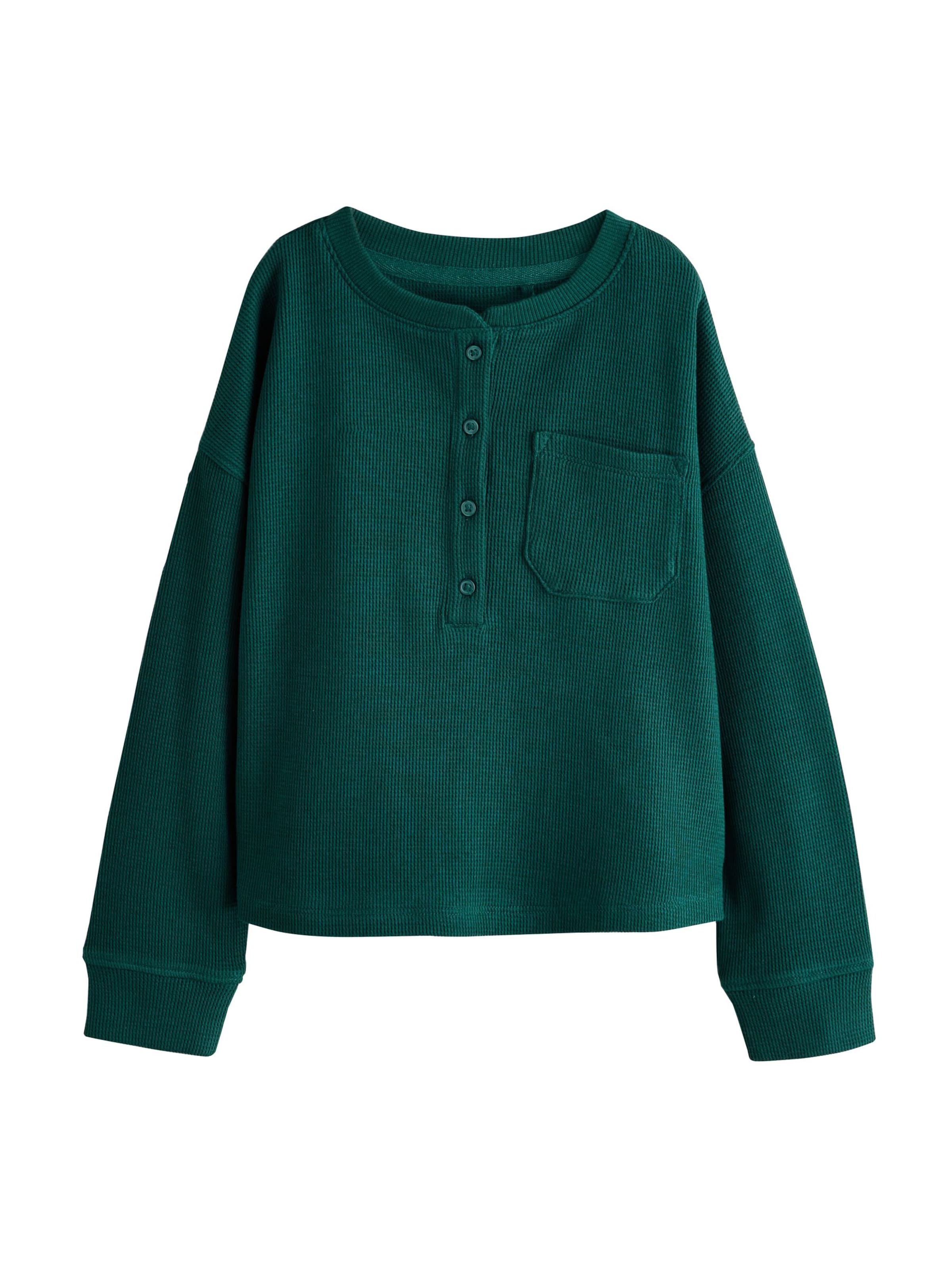 Next - Camiseta en verde: frente