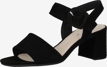 GABOR Sandals in Black: front