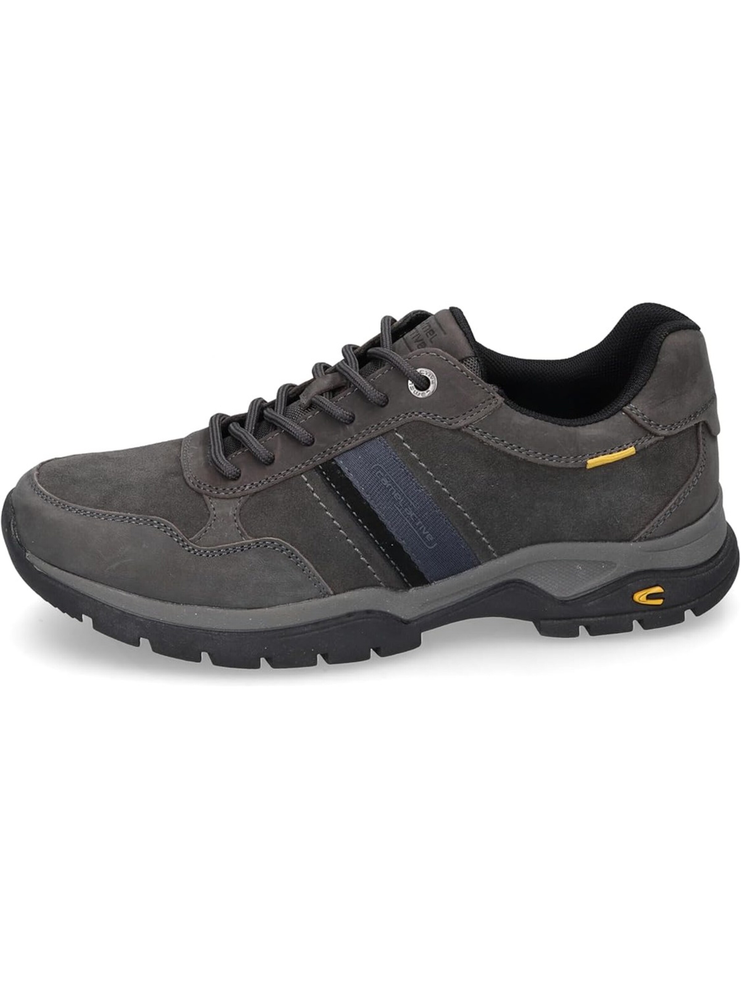 CAMEL ACTIVE Sneaker low 'Camel Active Sneaker - Asphalt / Blau Textil'‌‌‌‌‌‌ in Grau