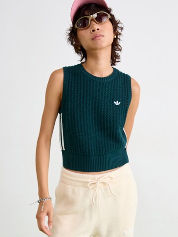 ADIDAS ORIGINALS Свободный крой Штаны 'Athletic Dept' в Белый