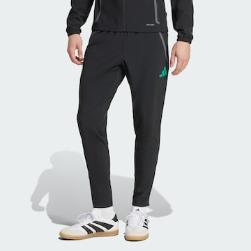 Regular Pantalon de sport 'Algerien Tiro 25 Competition' ADIDAS PERFORMANCE en noir : devant
