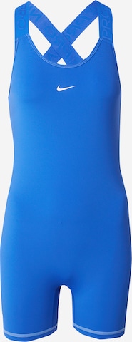 NIKE Športna obleka | modra barva: sprednja stran