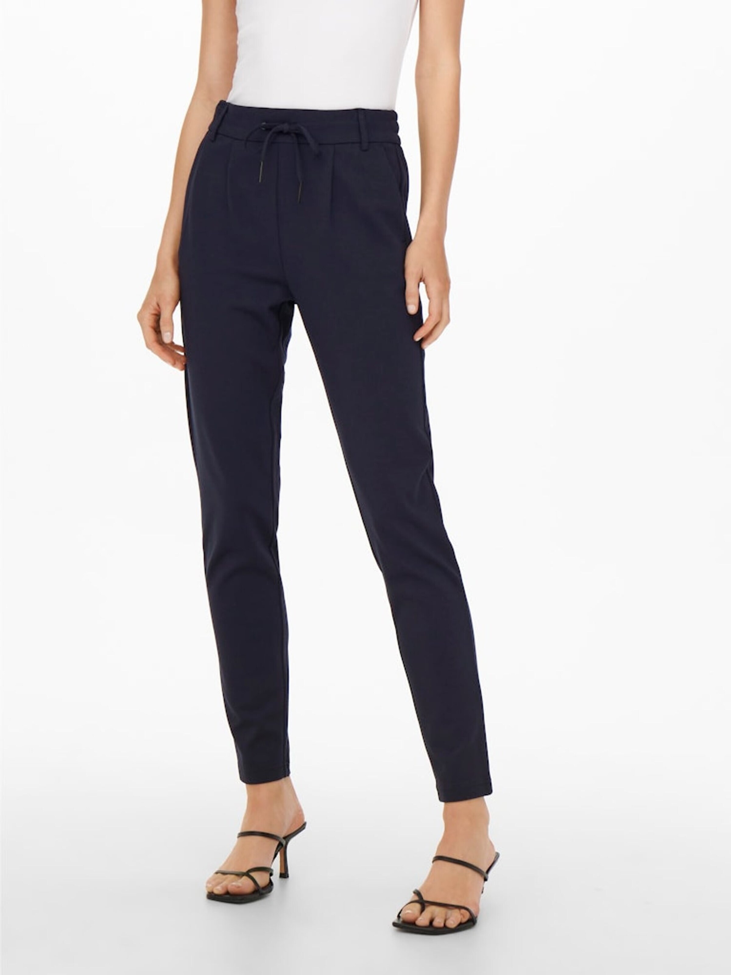 ONLY Baggy Broek 'Poptrash' in Blauw