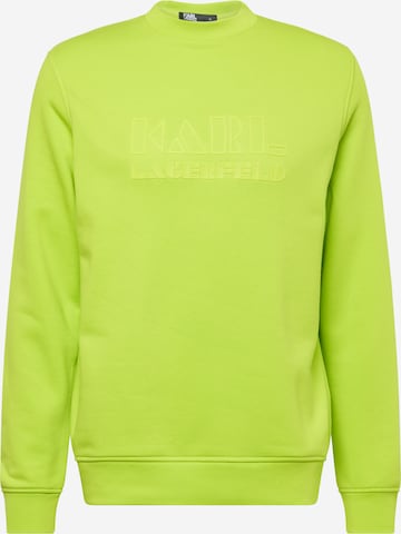 Karl Lagerfeld Sweatshirt in Green: front