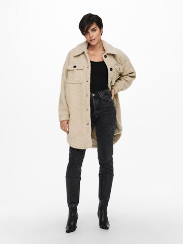 ONLY Between-Seasons Coat 'CAMILLA' in Beige