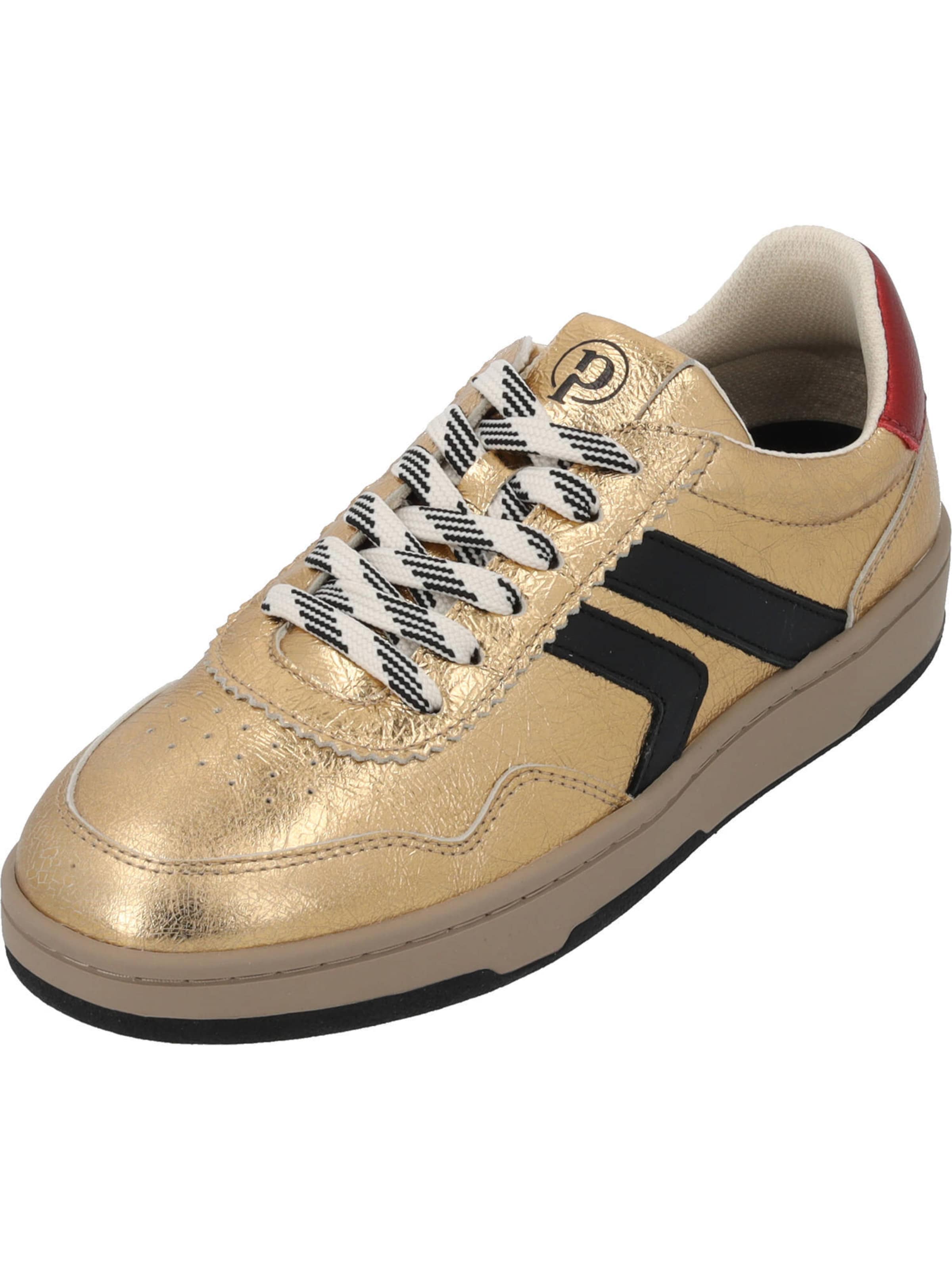 Baskets basses 'Osza' Palado en or : devant