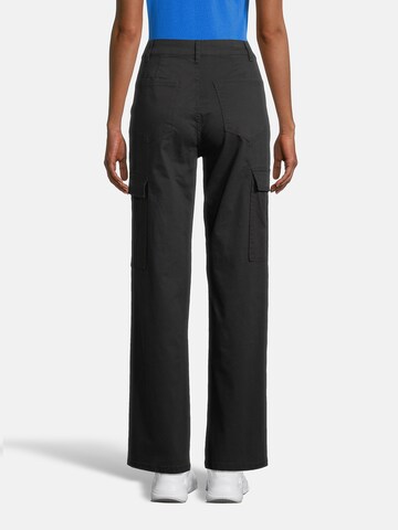 AÉROPOSTALE Loose fit Cargo trousers in Black