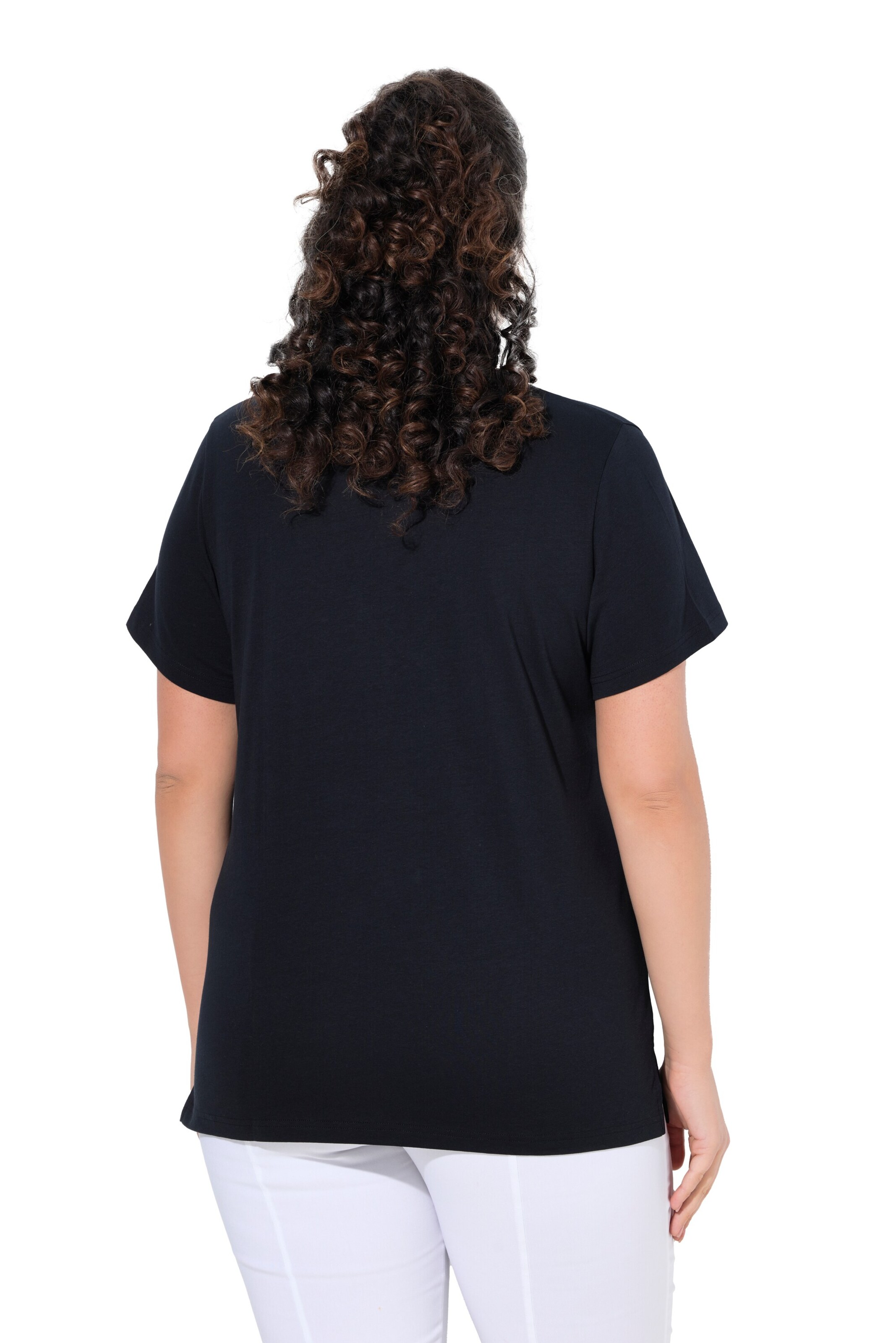 Ulla Popken Shirt in Schwarz