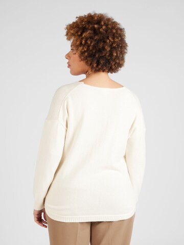 ONLY Carmakoma - Jersey 'MARGARETA' en blanco