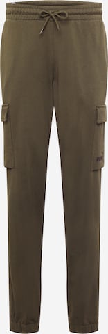 PUMA Tapered Cargo Pants 'Power' in Green: front