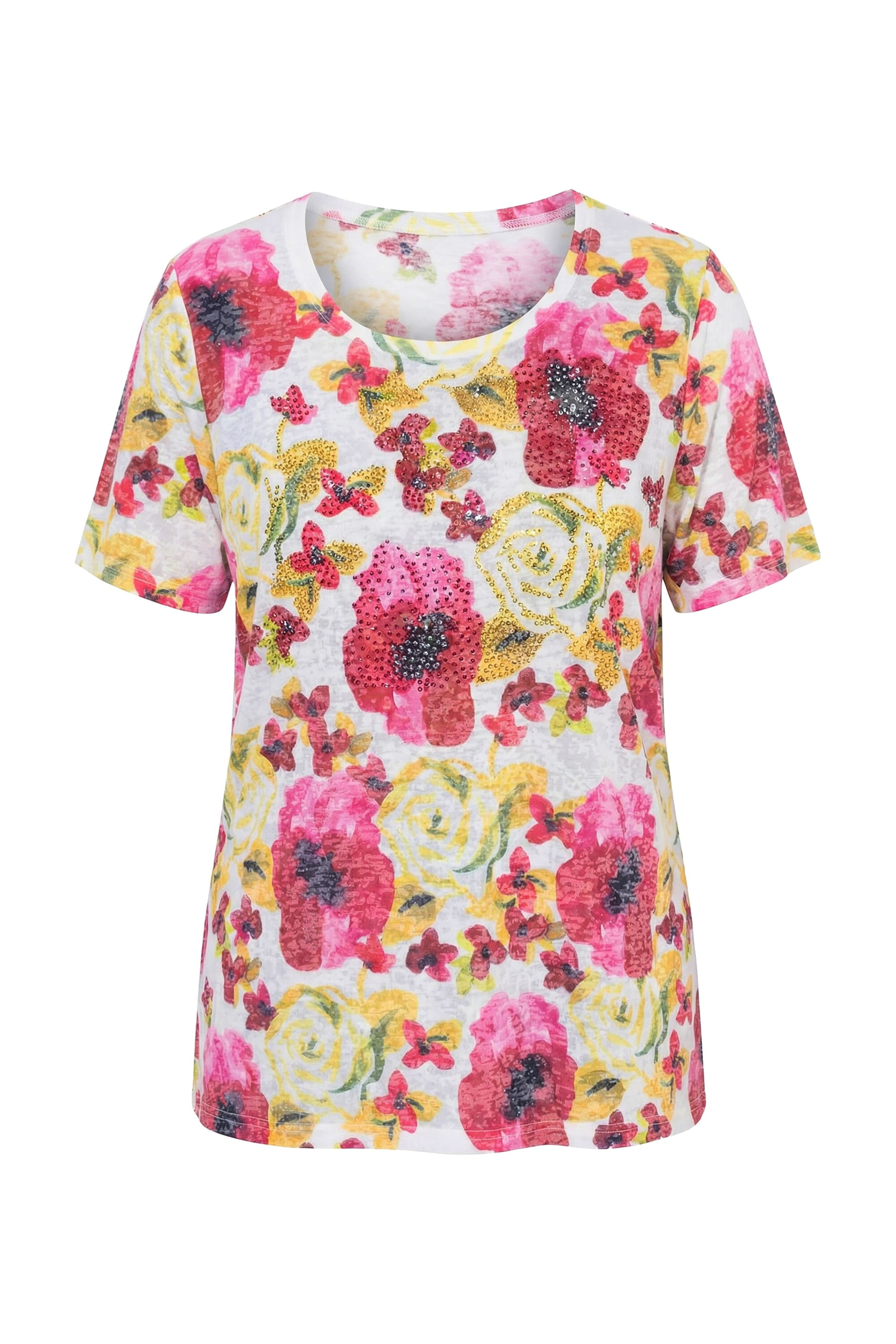 MIAMODA Shirt in Pink: front