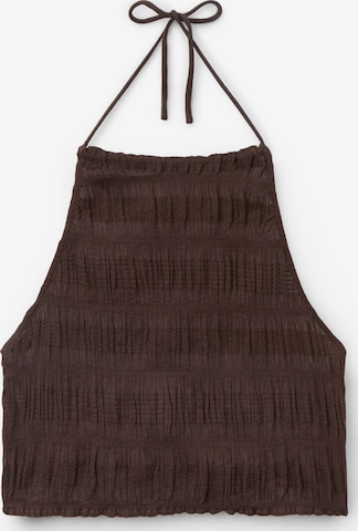 CALZEDONIA Top in Braun: Vorderseite