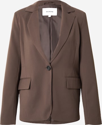 BALMOHK - Blazer en marrón: frente