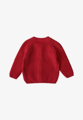 Stellou & Friends Knit cardigan in Red