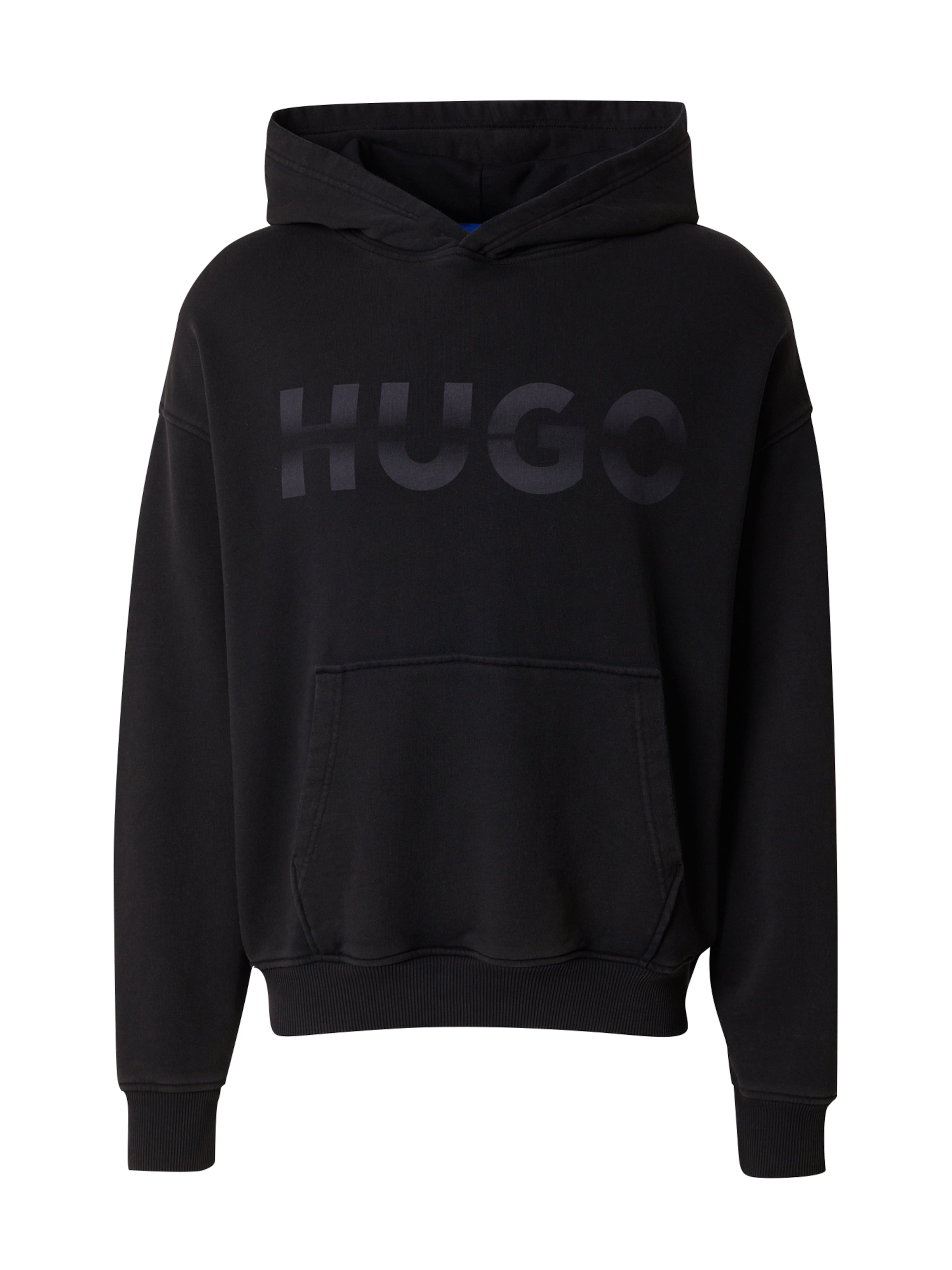 Sweat-shirt 'Nenzyod' HUGO en noir : devant