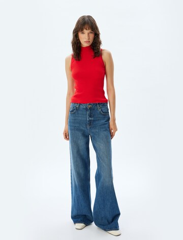 Koton Knitted Top in Red