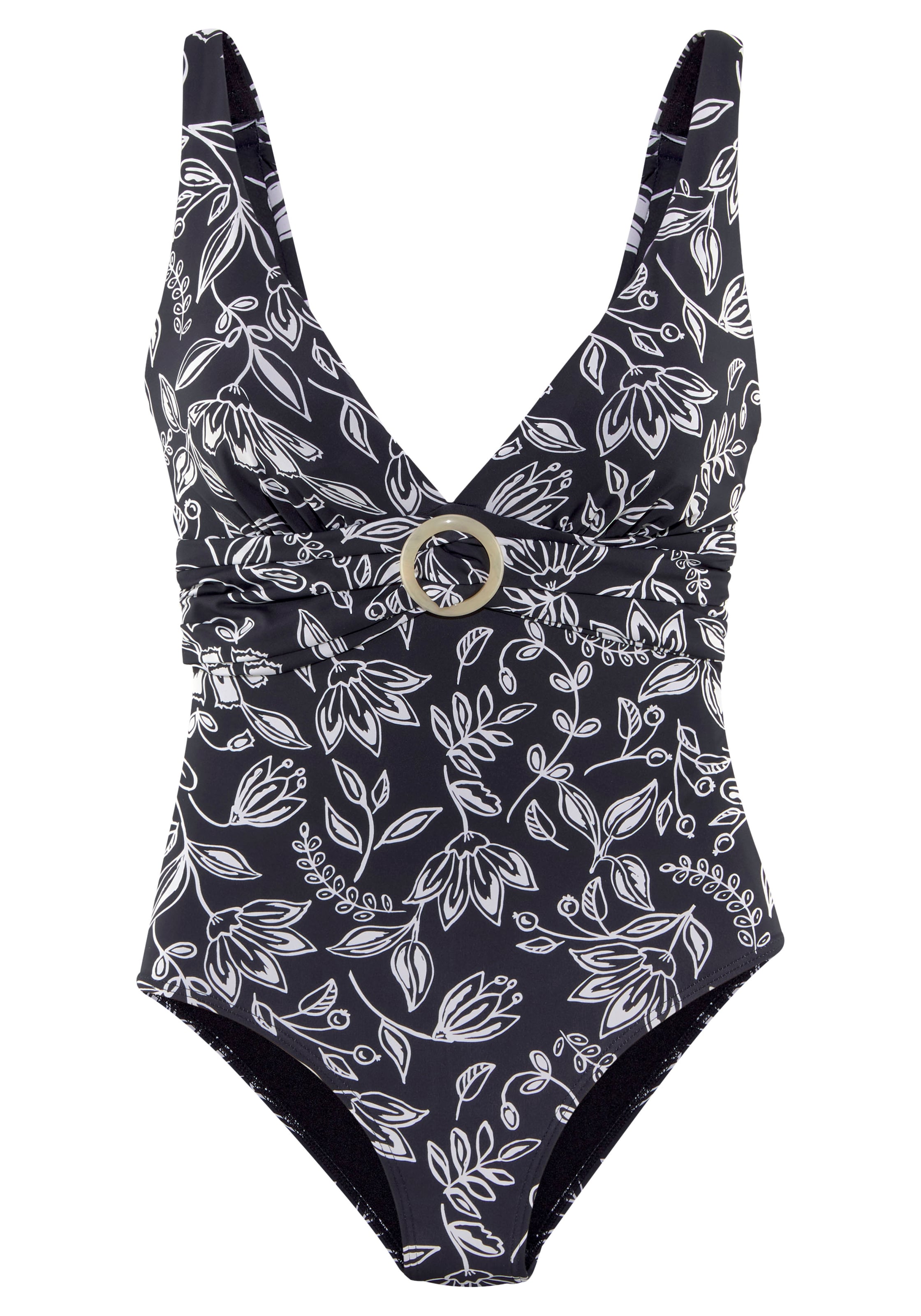 Triangle Maillot de bain VIVANCE en noir : devant