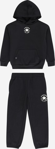 CONVERSE Sweatsuit in Black: front