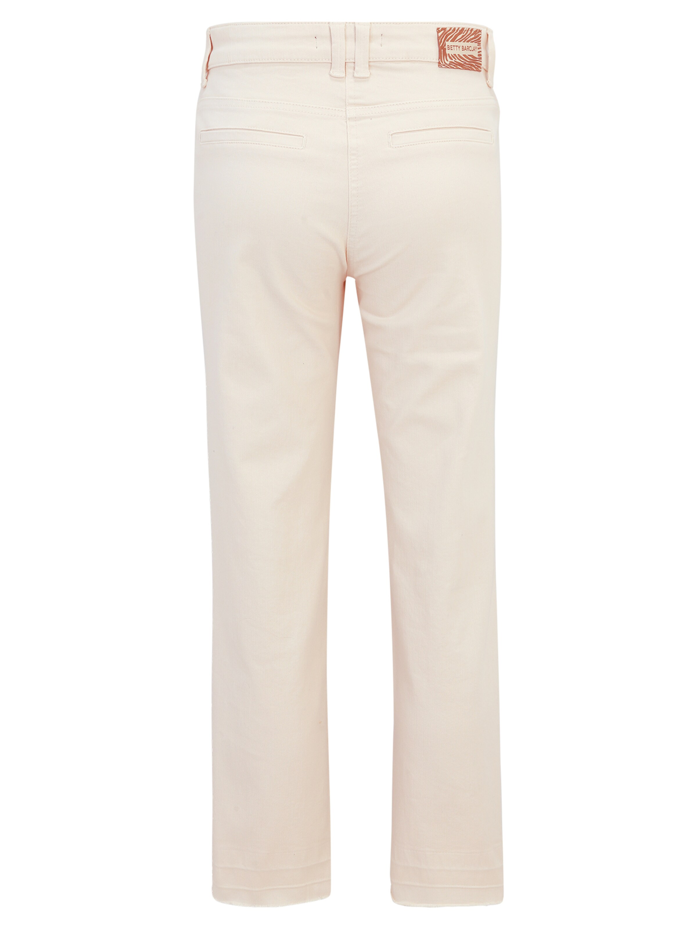 Coupe slim Pantalon Betty Barclay en blanc