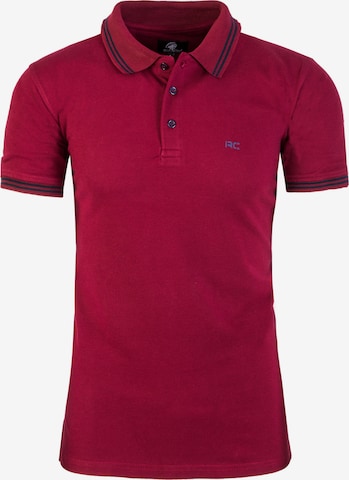 Rock Creek Poloshirt in Rot: Vorderseite
