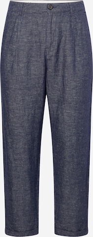 SELECTED HOMME Pleat-Front Pants in Grey: front