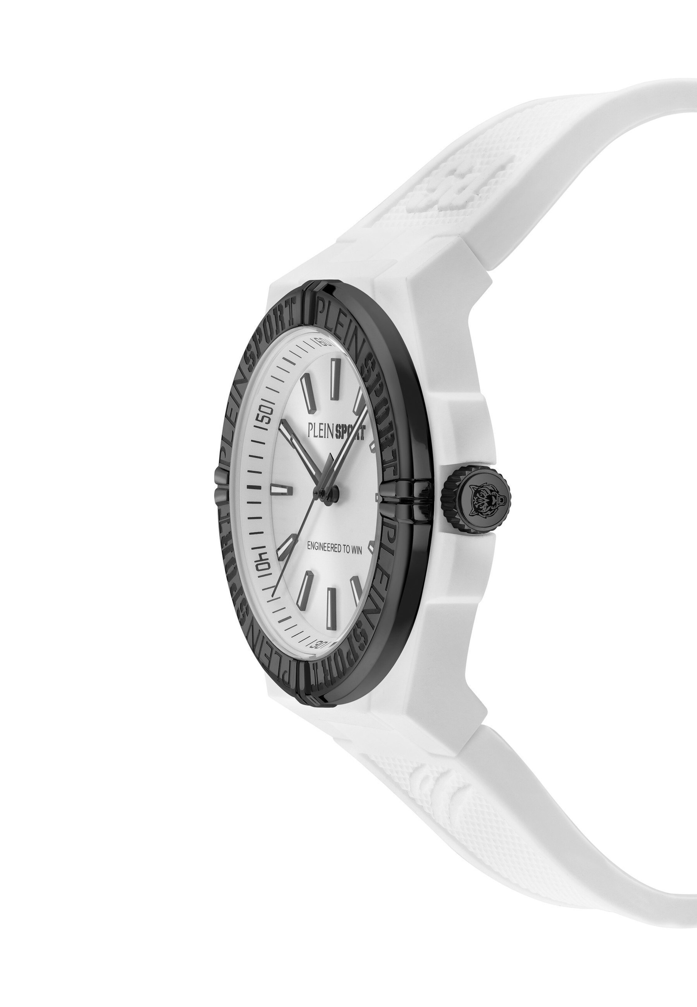 Plein Sport Uhr 'Laserstrike' in Weiß